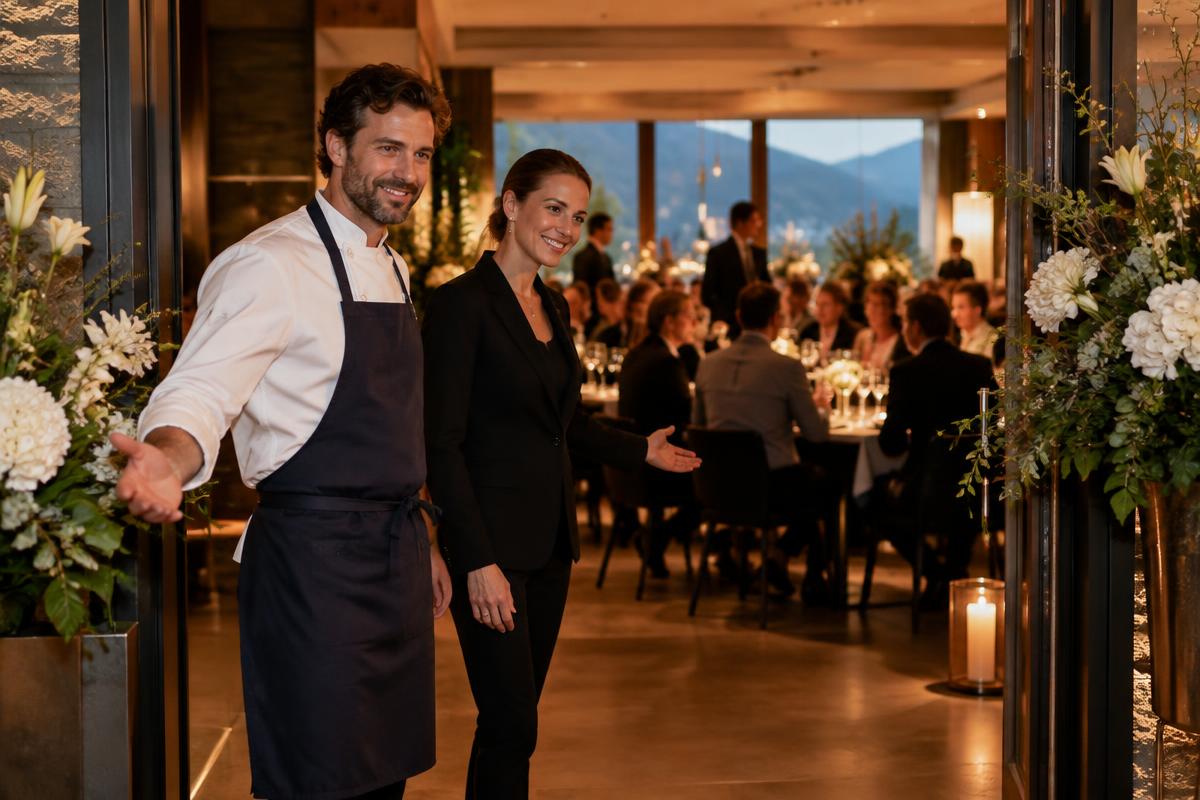 Impression: Restaurant-Eröffnung